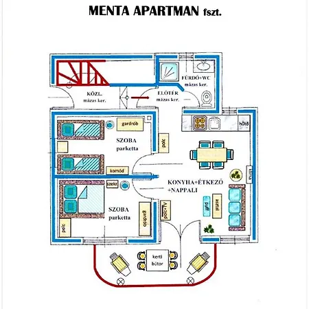 公寓 Berke Apartman *